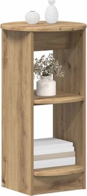 vidaXL Βοηθητικό ντουλάπι Τεχνίτικη Δρυς 40 x 40 x 75 cm