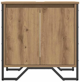 vidaXL Ντουλάπι Νιπτήρα με αποθήκευση Artisan Oak 60 x 35 x 60 εκ.