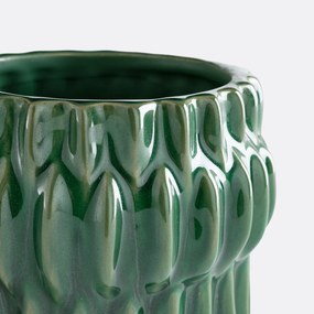 Κασπώ από ανάγλυφο κεραμικό, διάμετρος 13,5 εκ., KYRIA