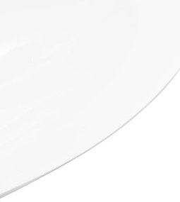 vidaXL Νιπτήρας Λευκός 59,3x35,1x10,7 εκ. Συνθετικός Τεχνητό Μάρμαρο