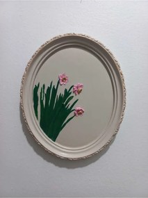 Stewehome οβάλ διακοσμητικό τοίχου από πέτρα 21x17 cm