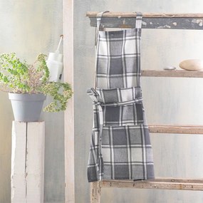 Ποδιά Κουζίνας Ολόσωμη Lyon Grey Ρυθμός 100% Cotton