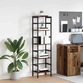 vidaXL Ράφι Βιβλίων 4 επιπέδων 40 x 29,5 x 149 εκ Επεξεργασμένο Ξύλο