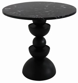 UP   DOWN 45 SIDE TABLE ΜΑΥΡΟ 45x45xH44,5cm - 04-1154