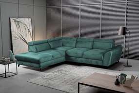 Γωνιακός καναπές Magenta-Δεξιά-Prasino