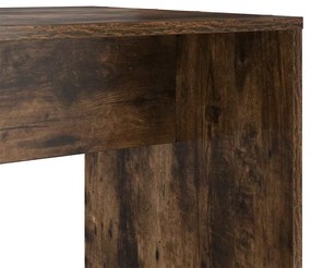 vidaXL Γραφείο Καπνιστή δρυς 138.5 x 55 x 143 εκ Επεξεργασμένο ξύλο