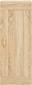 vidaXL Ντουλάπι Τοίχου Sonoma Δρυς 34,5 x 34 x 90 εκ. Επεξεργ. Ξύλο