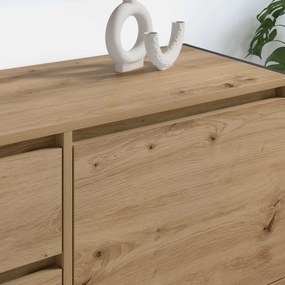 vidaXL Ντουλάπι TV 100 x 36 x 49.5 εκ Artisan Δρυς Επεξεργασμένο Ξύλο