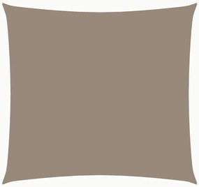 vidaXL Πανί Σκίασης Τετράγωνο Taupe 3,6 x 3,6 μ. από Ύφασμα Oxford