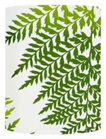 Καπέλο Φωτιστικού 1xE14 Πράσινο Λινό Fern Leaves SH101016-E Ebb&Flow-SH101016-E-Πράσινο SH101016-E