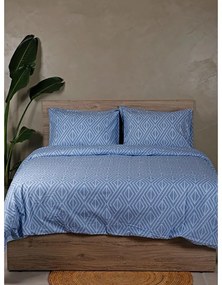 Σετ Σεντόνια Cotton Feelings 2042 Blue King Size (260x270)