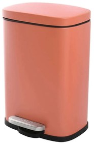 Κάδος Απορριμμάτων Akira 05398.001 5Lt Terracotta Μέταλλο