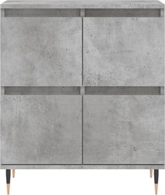 vidaXL Ντουλάπι Γκρι Σκυροδέματος 60x35x70 εκ. Επεξεργασμένο Ξύλο
