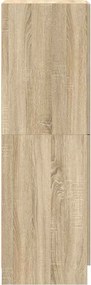 vidaXL Στήλη Κουζίνας Sonoma Δρυς 38x41,5x131,5 εκ Επεξεργασμένο Ξύλο
