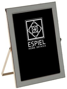 Κορνίζα FAM606 13x18cm Gold-Grey Espiel Metal