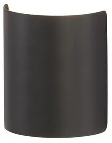 Απλίκα Φωτιστικό Τοίχου LED 4W Halv 2700K IP20 12x15 Fischer Honsel-30513-Μαύρο 30513