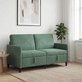 vidaXL Καναπές με Αποθήκευση Θαλασσί 152 x 78 x 87 εκ Πολυεστέρας