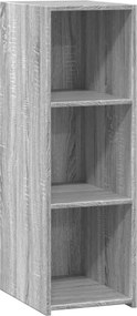 vidaXL Ντουλάπι Γκρι Sonoma 30x41x93 εκ. από Επεξεργασμένο Ξύλο