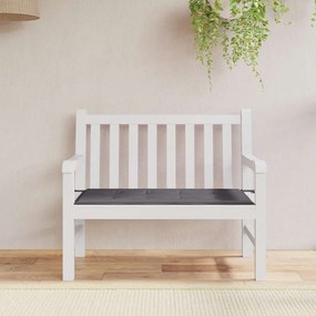 vidaXL Μαξιλάρι Πάγκου Κήπου Ανθρακί 100x50x4 εκ. Ύφασμα Oxford
