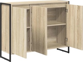 vidaXL Βοηθητικό ντουλάπι Σονόμα 96,5 x 30 x 75 εκ Επεξεργασμένο ξύλο