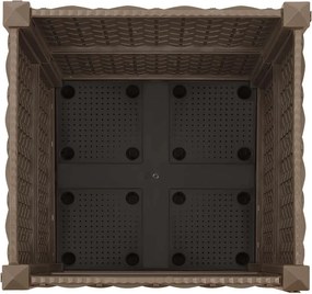 vidaXL Ζαρντινιέρα 40 x 40 x 38 εκ. από Πολυπροπυλένιο