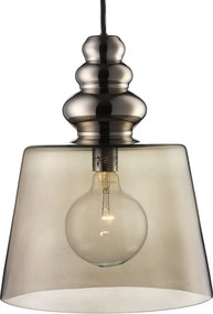 Κρεμαστό Φωτιστικό Pollish XL Ø32cm Φιμέ