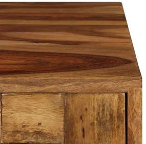 vidaXL Τραπεζάκι Σαλονιού Μελί 110 x 50 x 37 εκ. Μασίφ Ξύλο Ακακίας