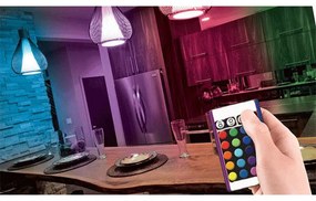 Diolamp Λάμπα LED για Ντουί E27 και Σχήμα A60 RGBW 650lm Dimmable