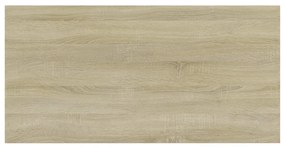 vidaXL Ράφια Βιβλιοθήκης 4 τεμ. Sonoma Δρυς 80x40x1,5 εκ. Μοριοσανίδα