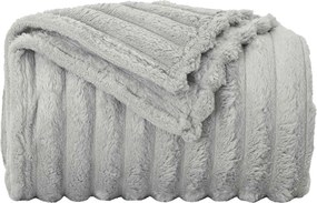 vidaXL Κουβέρτα Γκρι 200 x 150 cm Μαλλί