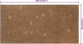 vidaXL Επίστρωμα 90 x 200 εκ. από Κοκοφοίνικα