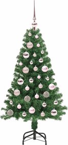 vidaXL Τεχνητό Χριστουγεννιάτικο Δέντρο με 150 LED Πράσινο 120 cm