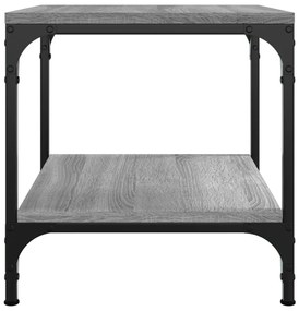 vidaXL Τραπεζάκια Σαλονιού 2 τεμ. Γκρι Sonoma 40x40x40 εκ. Επεξ. Ξύλο