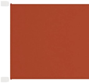Τέντα Κάθετη Τερακότα 100 x 270 εκ. από Ύφασμα Oxford - Κόκκινο