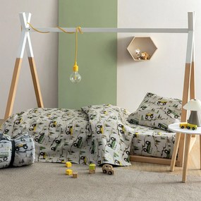 Σεντόνια Παιδικά MK775 (Σετ 3τμχ) Multi Palamaiki Μονό 170x260cm 100% Βαμβάκι