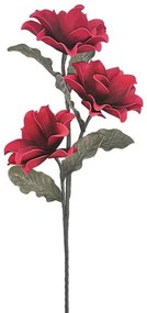 Τεχνητό Λουλούδι 00-00-6118-4 92/38cm Red Marhome Foam