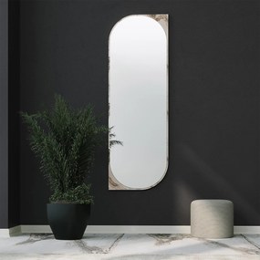 Καθρέφτης με μαύρο πλαίσιο 52x152x152 cm