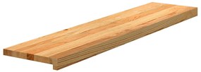 vidaXL Πατάκια Σκάλας 4 τεμ. Ανοιχτό Καφέ 100x30x2 cm Ξύλο Δρυός