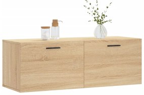 vidaXL Ντουλάπι Τοίχου Sonoma Δρυς 100 x 36,5 x 35 εκ. Επεξεργ. Ξύλο