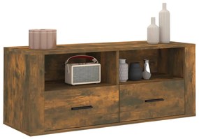 vidaXL Έπιπλο Τηλεόρασης Καπνιστή Δρυς 100x35x40 εκ. Επεξ. Ξύλο