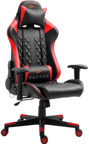 Καρέκλα Gaming Raptor Spectre-Kokkino