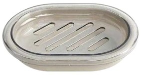 Σαπουνοθήκες μπάνιου πλαστικές σε σετ 9Χ - Beige - 21586