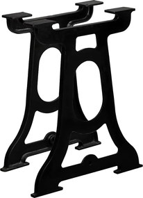 vidaXL Πόδια Τραπεζαρίας 2 τεμ. σε Σχήμα «Y» από Χυτοσίδηρο