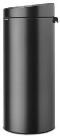 Κάδος Brabantia Touch Bin New 1008860, 30 l, αθόρυβο και ομαλό κλείσιμο, σκούρο γκρι