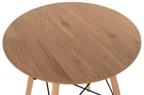 ΤΡΑΠΕΖΙ ΣΤΡΟΓΓΥΛΟ MINIMAL HM0060.04 ΦΥΣΙΚΟ ΧΡΩΜΑ MDF-ΠΟΔΙΑ ΟΞΙΑΣ ΣΕ ΦΥΣΙΚΟ ΧΡΩΜΑ Φ60Χ76Υεκ.
