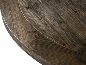 Τραπέζι Riverton 767, Σκούρο ξύλο, Μαύρο, 76cm, 50 kg, Ξύλο, Ξύλο: Πεύκο | Epipla1.gr