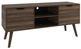 Έπιπλο Τηλεόρασης ALINA Καρυδί MDF 120x38x58cm
