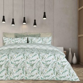 DAS HOME ΣΕΤ ΠΑΠΛΩΜΑΤΟΘΗΚΗ ΥΠΕΡΔΙΠΛΗ FLANNEL 9618 ΙΒΟΥΑΡ, ΠΡΑΣΙΝΟ