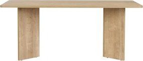 Τραπέζι Linza Megapap χρώμα honey oak 180x90x75εκ.