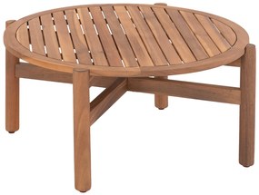 ΤΡΑΠΕΖΙ ΧΑΜΗΛΟ ΕΞ.ΧΩΡΟΥ ΣΤΡΟΓΓΥΛΟ SANJI HM6228 ΞΥΛΟ ΑΚΑΚΙΑΣ ΣΕ ΦΥΣΙΚΟ Φ86x41,5Υεκ.